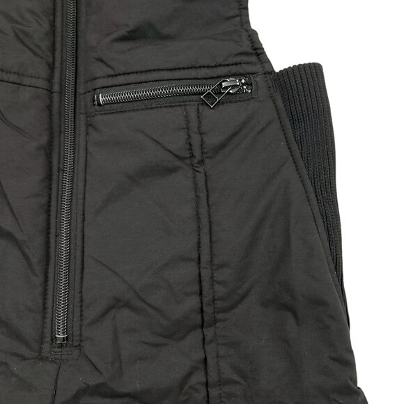 Rawik Ski Snow Bibs Overalls Youth Medium Black Unisex Insulated Winter Nylon - Picture 4 of 12